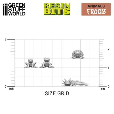 3D - Printed Set - Frogs and Toads