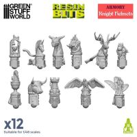 3D - Printed Set - Old World Knight Helmets