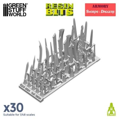 3D - Printed Set - Swords &amp; Daggers