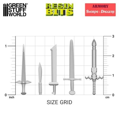 3D - Printed Set - Swords &amp; Daggers