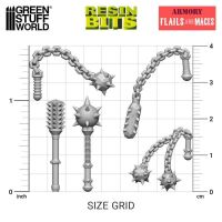 3D - Printed Set - Flails and Maces