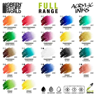 Acrylic Ink Opaque - Light Brown (30ml)