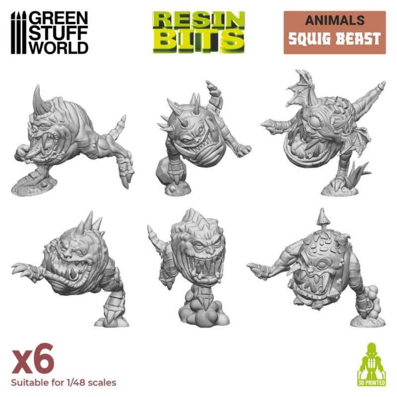 3D - Printed Set- Squig Beasts