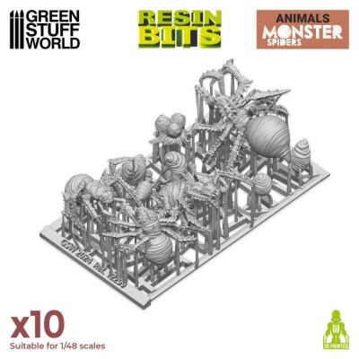 3D - Printed Set - Monster Spiders