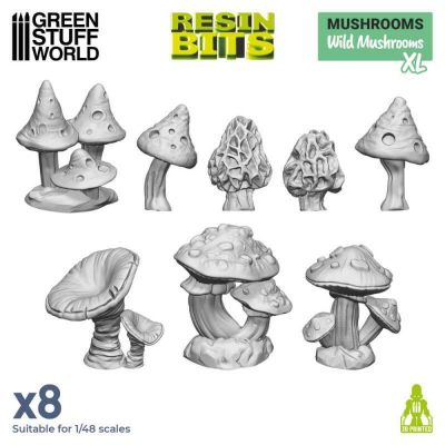 3D - Printed Set - Wild Mushrooms XL