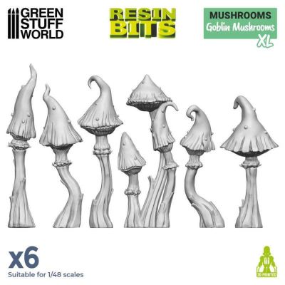 3D - Printed Set - Goblin Mushrooms XL