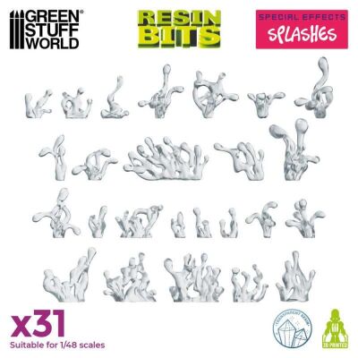 3D - Printed Set - Splash Effect