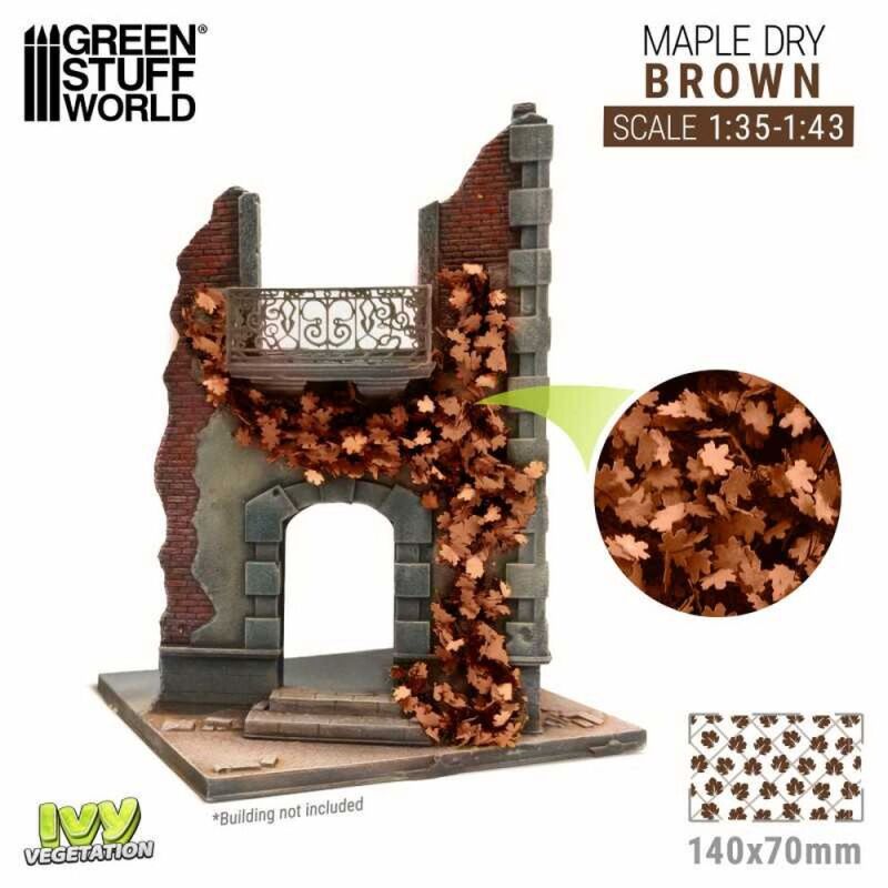 Ivy Foliage - Brown Maple- Large