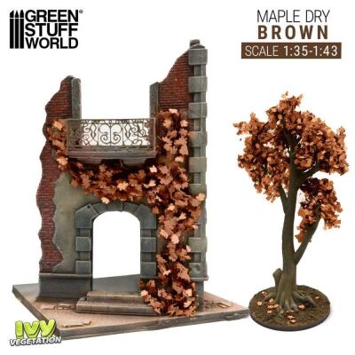 Ivy Foliage - Brown Maple- Large