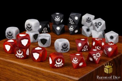 Rebellion Dice Set - Matt (25)