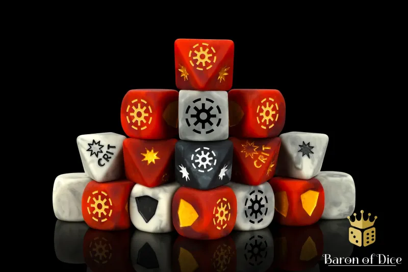 Republic Military Dice Set (25 Würfel)