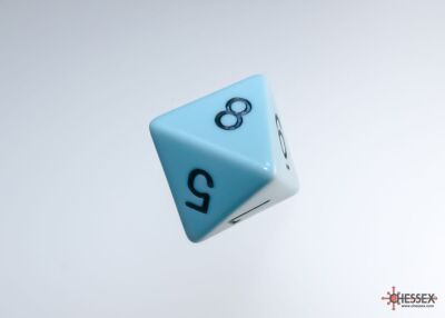 Opaque Pastel 7-Die Sets - Blue/black