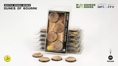 Dunes of Bourak Round 40mm (4x)