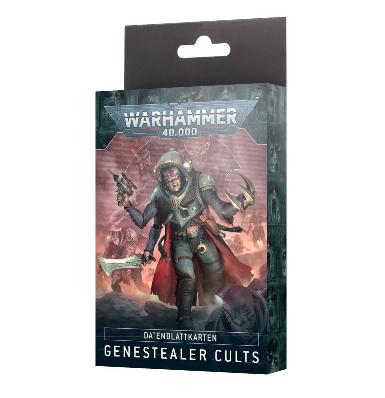 Datenblattkarten: Genestealer Cults (Deutsch)