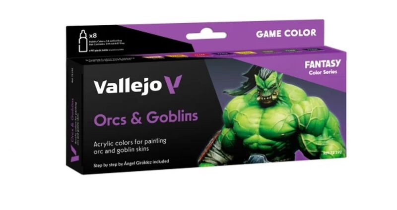 72.192 Game Color: Orcs & Goblins Set (8x18ml)