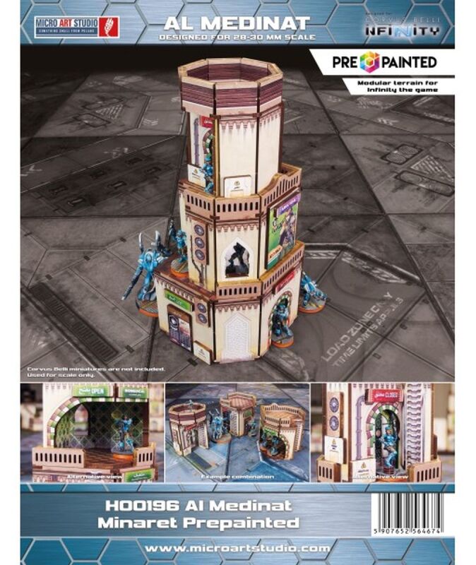 Al Medinat Minaret Prepainted Verpackung