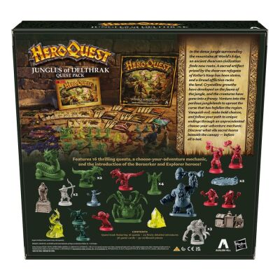 HeroQuest Expansion Jungles of Delthrak Quest Pack (Englisch)