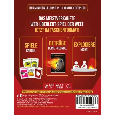 Exploding Kittens: Grab &amp; Game