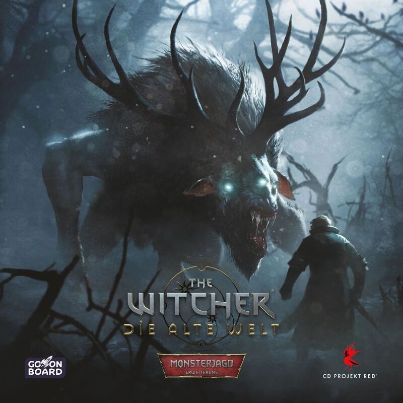 The Witcher: Die Alte Welt – Monsterjagd Verpackung Vorderseite