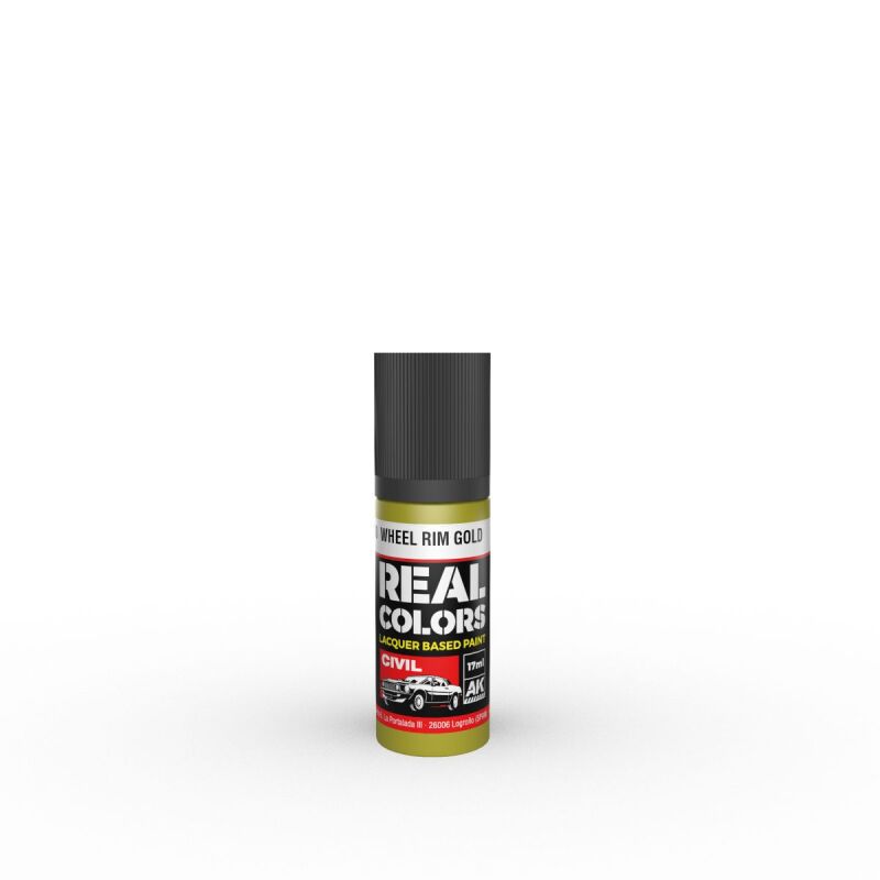 Real Colors Wheel Rim Gold (17ml)