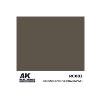 Real Colors No.9/No.22 Olive Drab (WWII) (17ml)