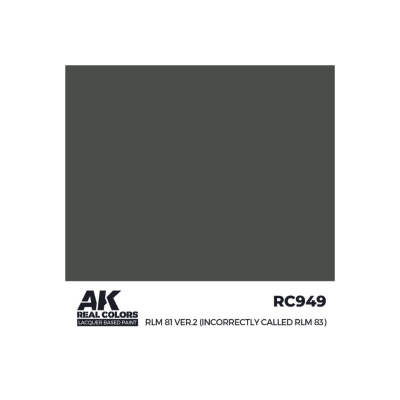 Real Colors RLM 81 Ver.2 (incorrectly called RLM 83) (17ml)
