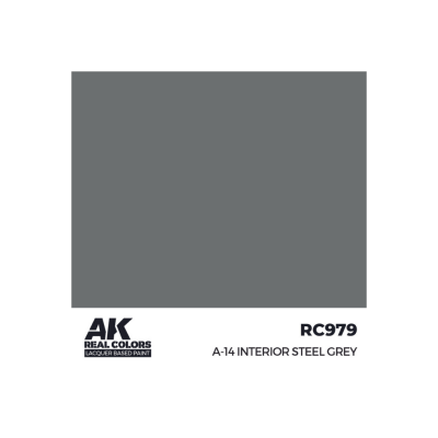 Real Colors A-14 Interior Steel Grey (17ml)