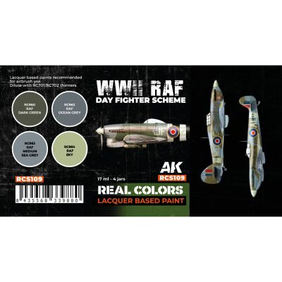 Real Colors WWII RAF Day Fighter Scheme Set