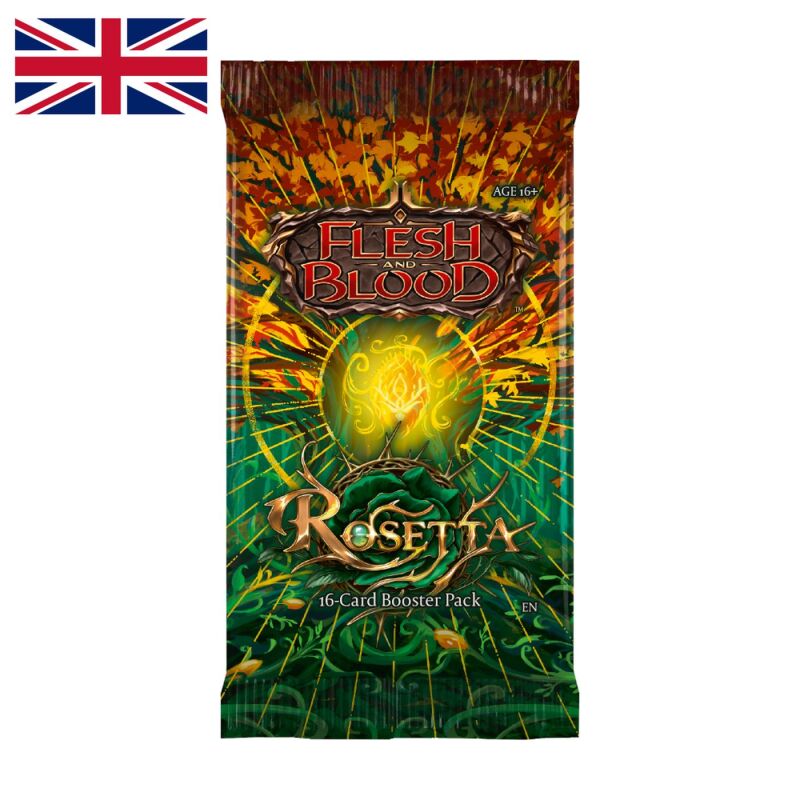 Flesh & Blood TCG - Rosetta Booster (Englisch) Verpackung