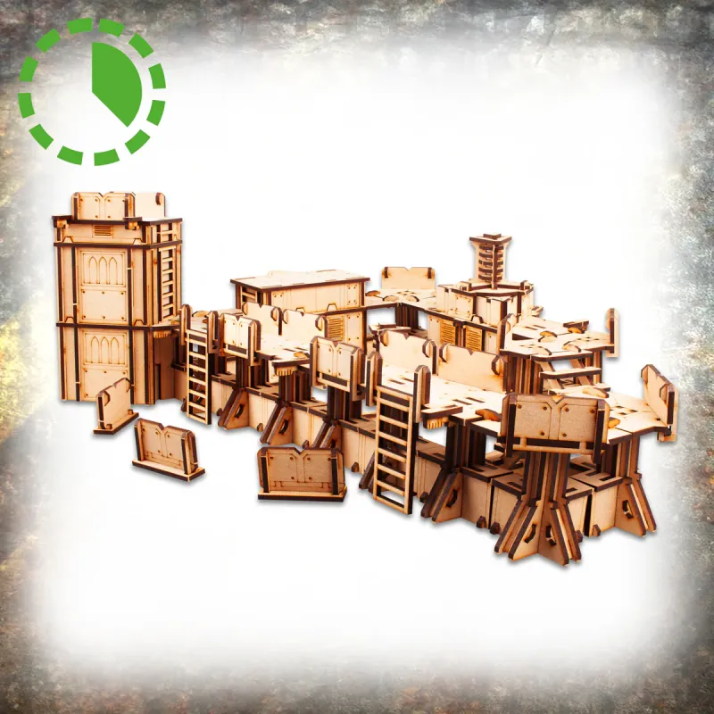 Sector 2  - Slum Hardpoint Set
