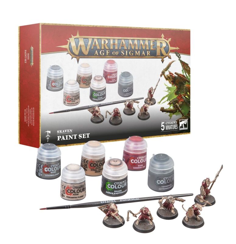 Age of Sigmar Skaven Farbset