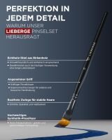 Lieberge K&uuml;nstlerpinsel Klassik (12 Pinsel)