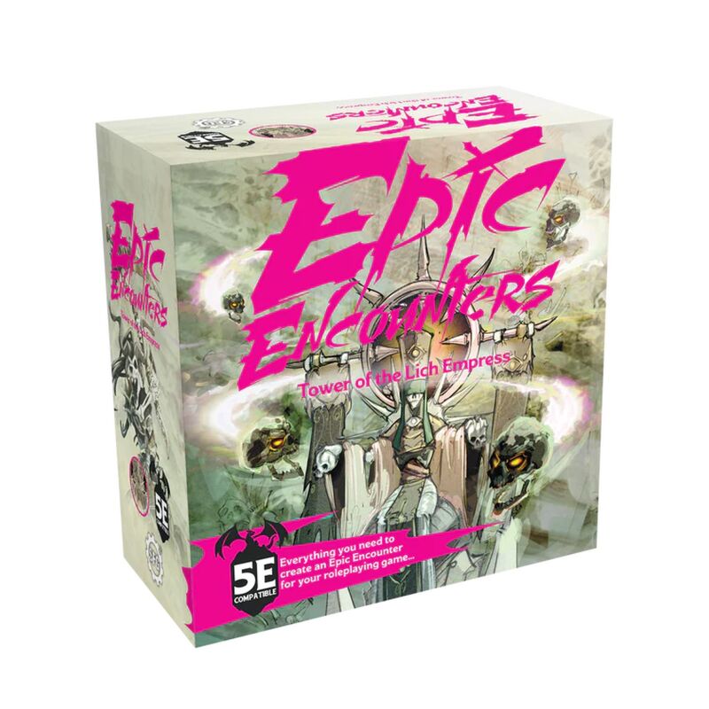 Epic Encounters: Tower of the Lich Empress Miniatur Box
