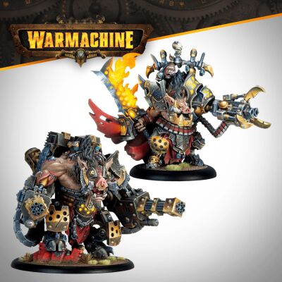 Warmachine: Emperor Carver Ultimus Esquire III & War...