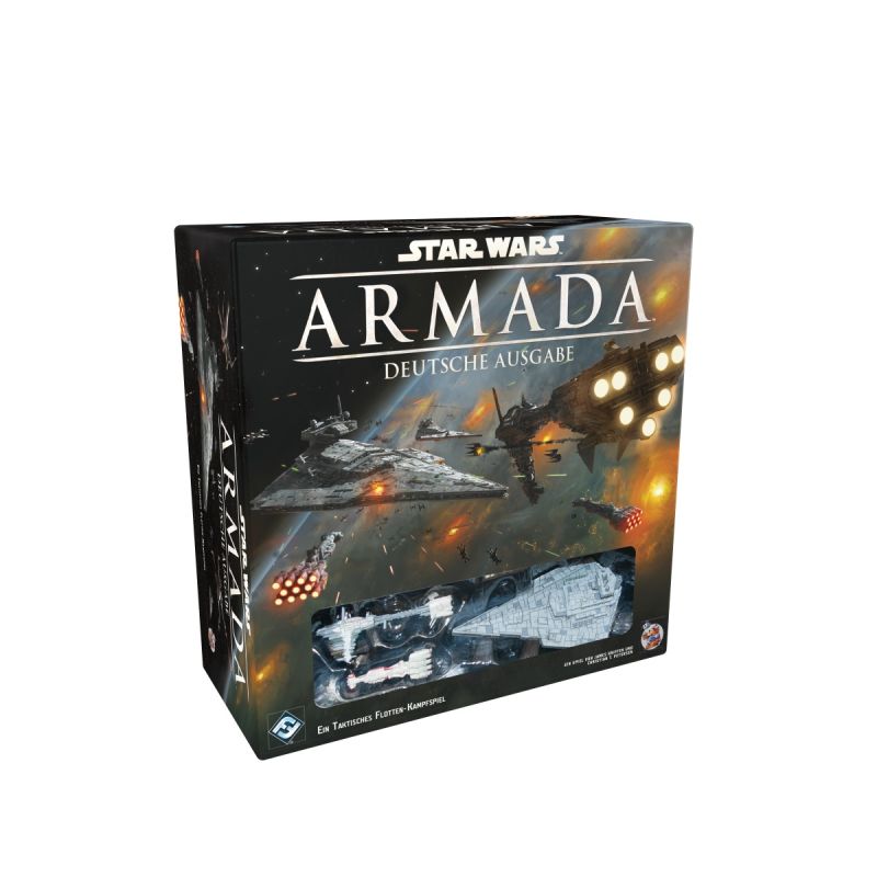 Star Wars: Armada - Grundspiel inhalt details marker karten modelle
