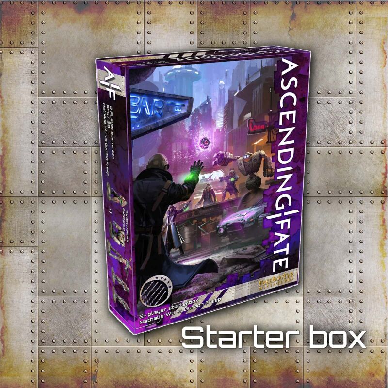 Starterbox Natalie Wu vs Gordon Freep Verpackung