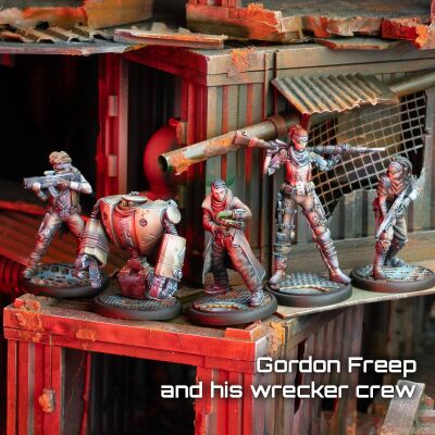 Starterbox Natalie Wu vs Gordon Freep Miniaturen