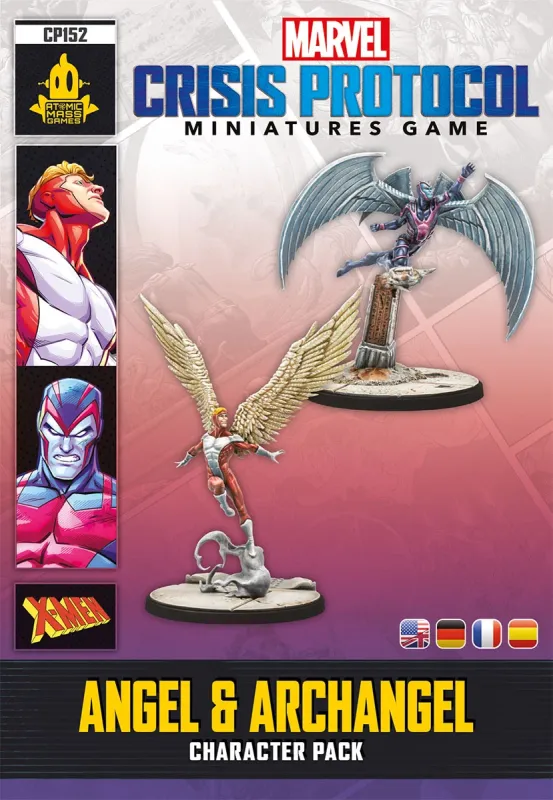 Marvel: Crisis Protocol – Angel & Archangel Verpackung Vorderseite
