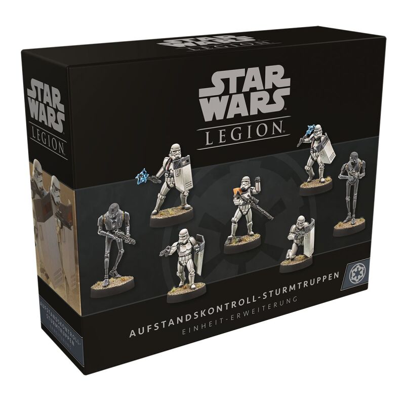Star Wars: Legion – Aufstandskontroll-Sturmtruppen Verpackung Vorderseite