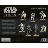 Star Wars: Legion &ndash; Aufstandskontroll-Sturmtruppen Verpackung R&uuml;ckseite