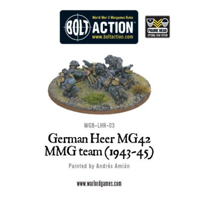 German Heer MG42 MMG Team