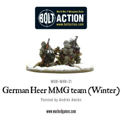 German Heer MMG team Winter