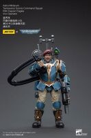 Warhammer 40k Actionfigur 1/18 Astra Militarum Tempestus Scions Command Squad 55th Kappic Eagles Vox Operator 12 cm