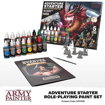 Adventure Starter Role-Playing Paint Set Inhalt