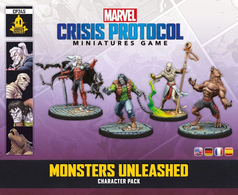 Marvel: Crisis Protocol - Monsters Unleashed Verpackung Vorderseite