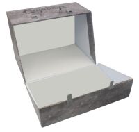 Magnetische Box mit 3 Metallplatten - Conquest-Design