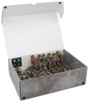 Magnetische Box mit zus&auml;tzlicher Metallplatte innen - Conquest-Design