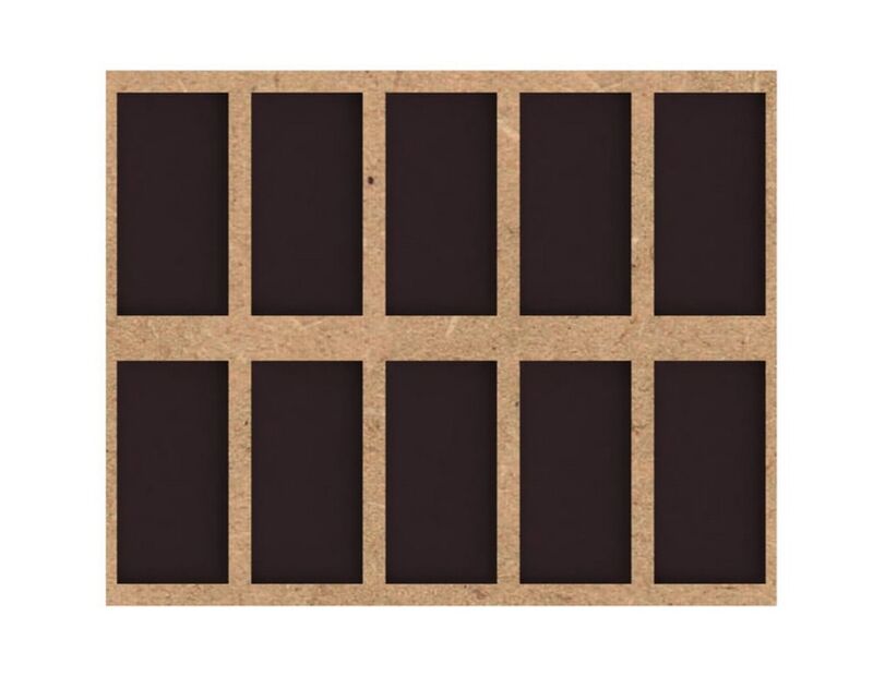 Magnetisches Conversion Tray 5x2, 25mm x 50mm zu 30mm x 60mm