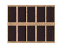 Magnetisches Conversion Tray 5x2, 25mm x 50mm zu 30mm x 60mm