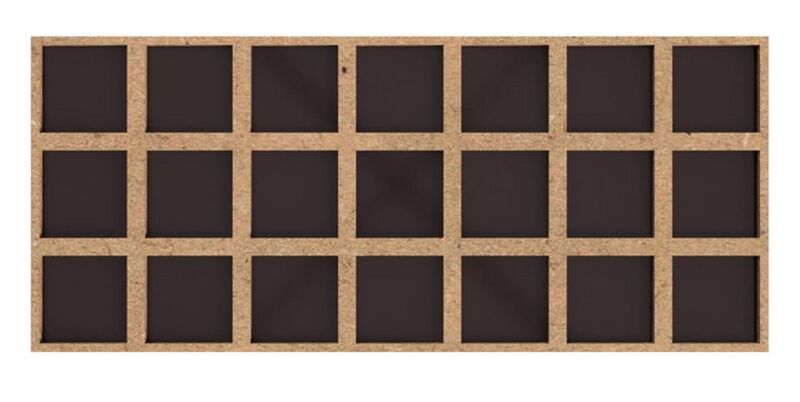 Magnetisches Conversion Tray 7x3, 25mm zu 30mm